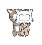 Mr Grey Little Cat 2（個別スタンプ：15）