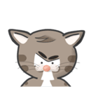 Mr Grey Little Cat 2（個別スタンプ：18）