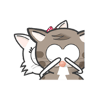 Mr Grey Little Cat 2（個別スタンプ：21）