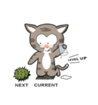 Mr Grey Little Cat 2（個別スタンプ：23）