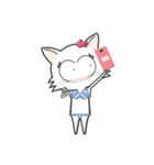 Mr Grey Little Cat 2（個別スタンプ：30）