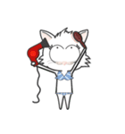 Mr Grey Little Cat 2（個別スタンプ：34）