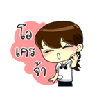 Thai Junior High School Girls（個別スタンプ：3）