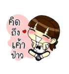 Thai Junior High School Girls（個別スタンプ：14）