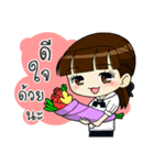 Thai Junior High School Girls（個別スタンプ：16）