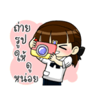 Thai Junior High School Girls（個別スタンプ：22）