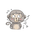 Monkey A-Pu（個別スタンプ：27）