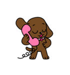 Miss Muddy Puppy Animated Stickers（個別スタンプ：14）