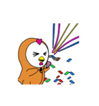 フード チキン "ヤピ"（個別スタンプ：7）