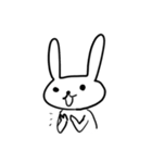 らくうさこ。（個別スタンプ：3）