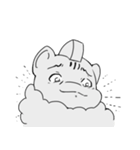 Gray Zebra 02（個別スタンプ：23）