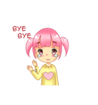 Daily Pink Candy（個別スタンプ：12）