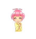 Daily Pink Candy（個別スタンプ：22）