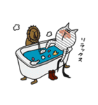そして、ネコデアル。（個別スタンプ：37）