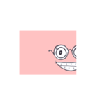 GlassesPink（個別スタンプ：7）
