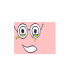 GlassesPink（個別スタンプ：10）