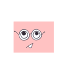GlassesPink（個別スタンプ：11）