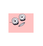 GlassesPink（個別スタンプ：13）
