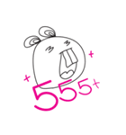 Abstract Rabbit（個別スタンプ：5）
