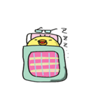 疲れぎみひよこのパパことぴぐちゃん（個別スタンプ：2）