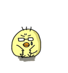 疲れぎみひよこのパパことぴぐちゃん（個別スタンプ：8）
