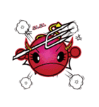 ピンクの悪魔“ピマちゃん”スタンプ（個別スタンプ：34）