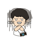 one camera（個別スタンプ：10）