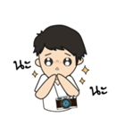 one camera（個別スタンプ：17）