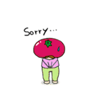 野菜たちのほのぼの日常（個別スタンプ：3）