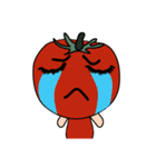 Happy happy tomato girl（個別スタンプ：8）
