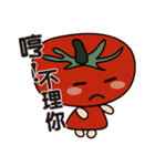 Happy happy tomato girl（個別スタンプ：13）