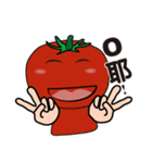 Happy happy tomato girl（個別スタンプ：21）
