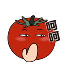 Happy happy tomato girl（個別スタンプ：24）