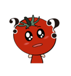 Happy happy tomato girl（個別スタンプ：36）