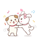 Puppies Love Valentine Eng Ver（個別スタンプ：16）