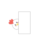 Chibi chicken animated（個別スタンプ：6）