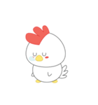 Chibi chicken animated（個別スタンプ：11）