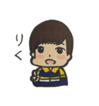ジャージの男の子たち（個別スタンプ：4）