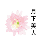 flowers language（個別スタンプ：1）