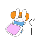 うさぎくんの毎日（個別スタンプ：15）