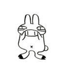 無関心うさぎ（個別スタンプ：11）
