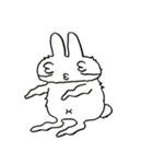 無関心うさぎ（個別スタンプ：12）