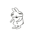 無関心うさぎ（個別スタンプ：13）