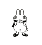 無関心うさぎ（個別スタンプ：20）