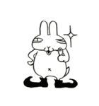 無関心うさぎ（個別スタンプ：24）