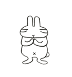 無関心うさぎ（個別スタンプ：29）