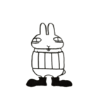 無関心うさぎ（個別スタンプ：30）