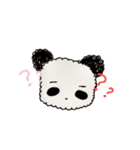 もこもこ Panda（個別スタンプ：1）