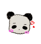 もこもこ Panda（個別スタンプ：6）