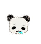 もこもこ Panda（個別スタンプ：7）